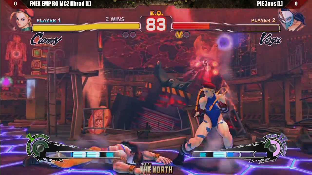 SSF4 AE2012 Grand Final FNEX EMP RG MCZ Kbrad vs PIE Zeus - Defend The North Tournament