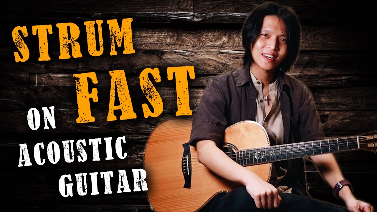How to Strum Fast on Acoustic Guitar (EPIC Flamenco Techniques!)