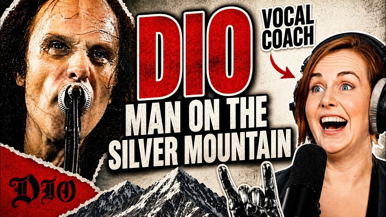 Ronnie James Dio вызывает драконов | Man On The Silver Mountain Реакция и Анализ Вокального Коуча