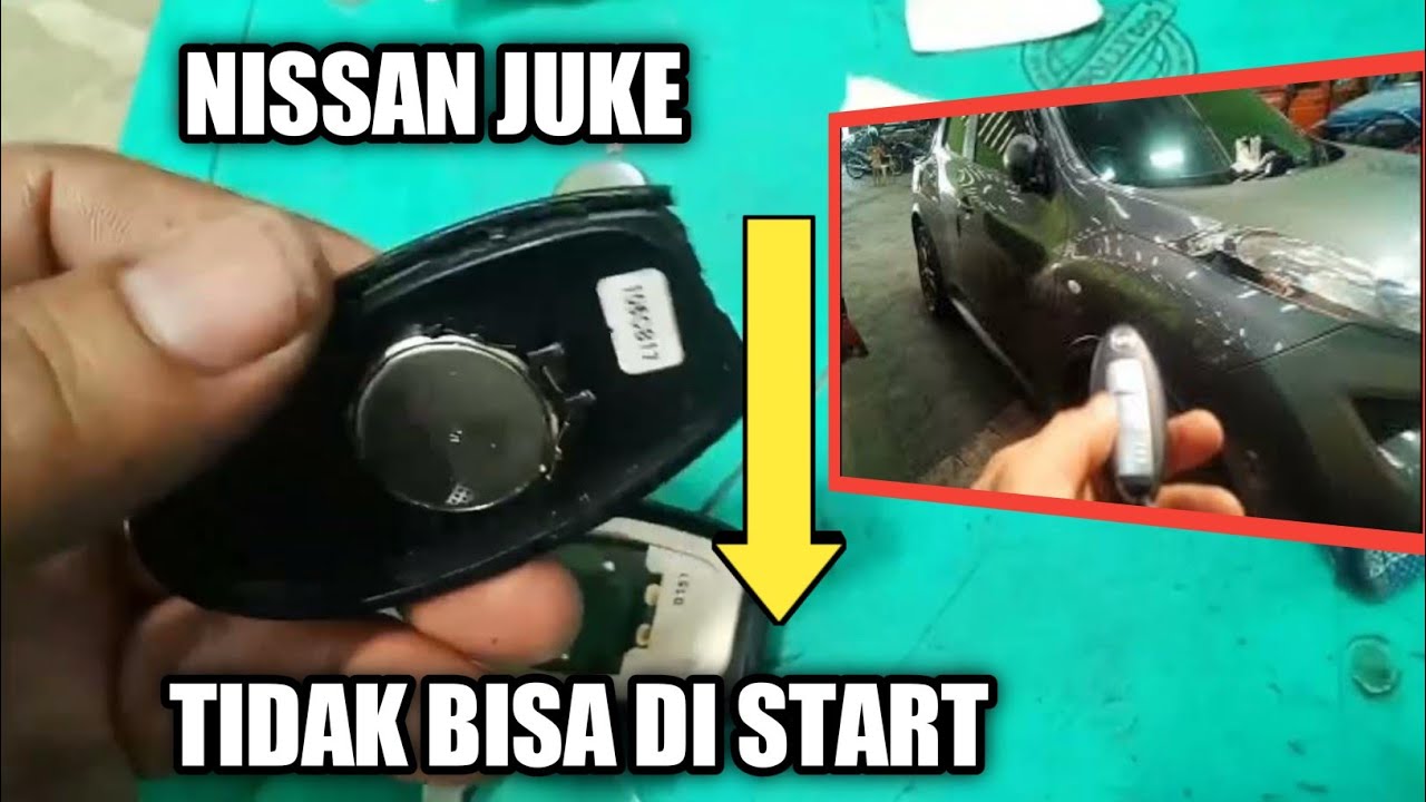 Nisan juke remote tidak fungsi starter mesin tidak bisa, cuma ini penyebabnya