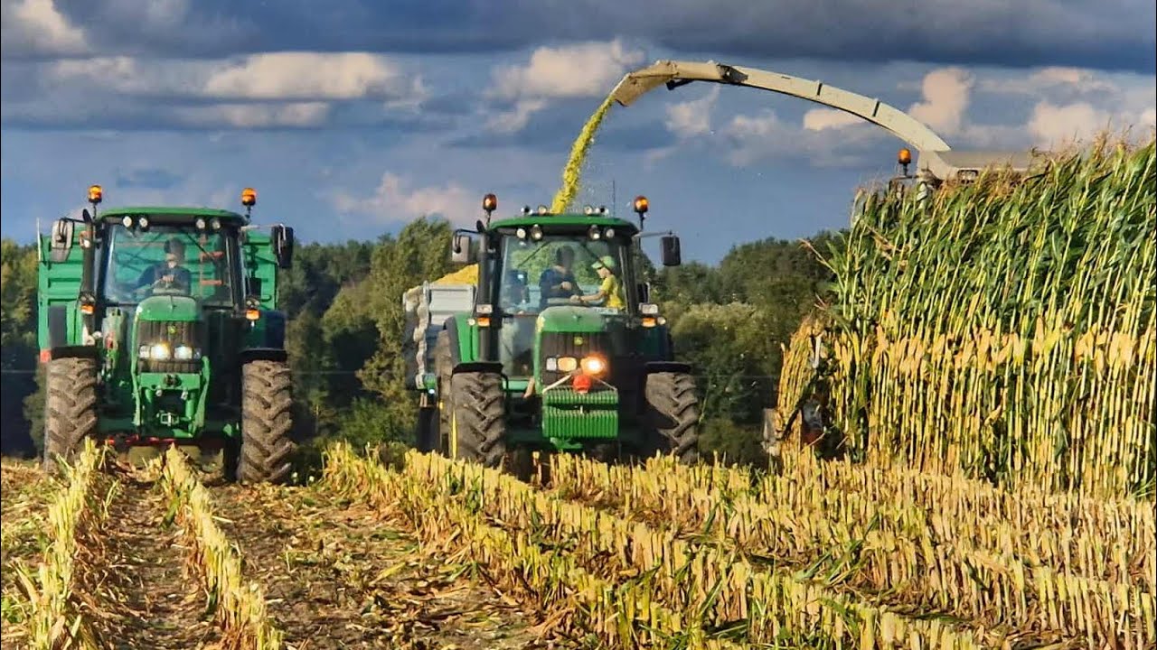 ⚡QQ Na Kiszonke Oporem⚡3xJohn Deere✔️Same✔️Class⚡