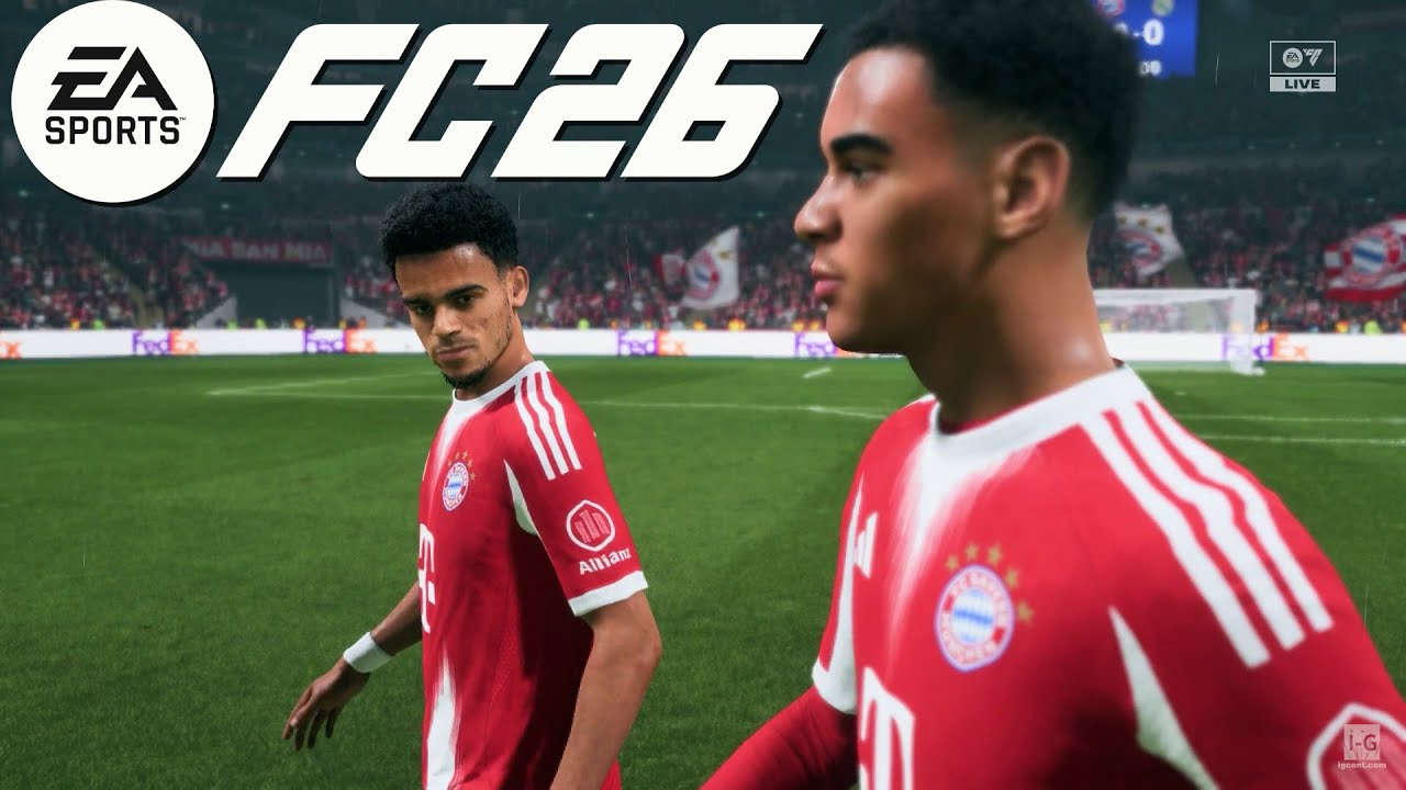 EA SPORTS FC 26 &mdash; игровой процесс Rain &mdash; &laquo;Бавария&raquo; против &laquo;Реал Мадрид&raquo; &mdash; финал Лиги чемпионов