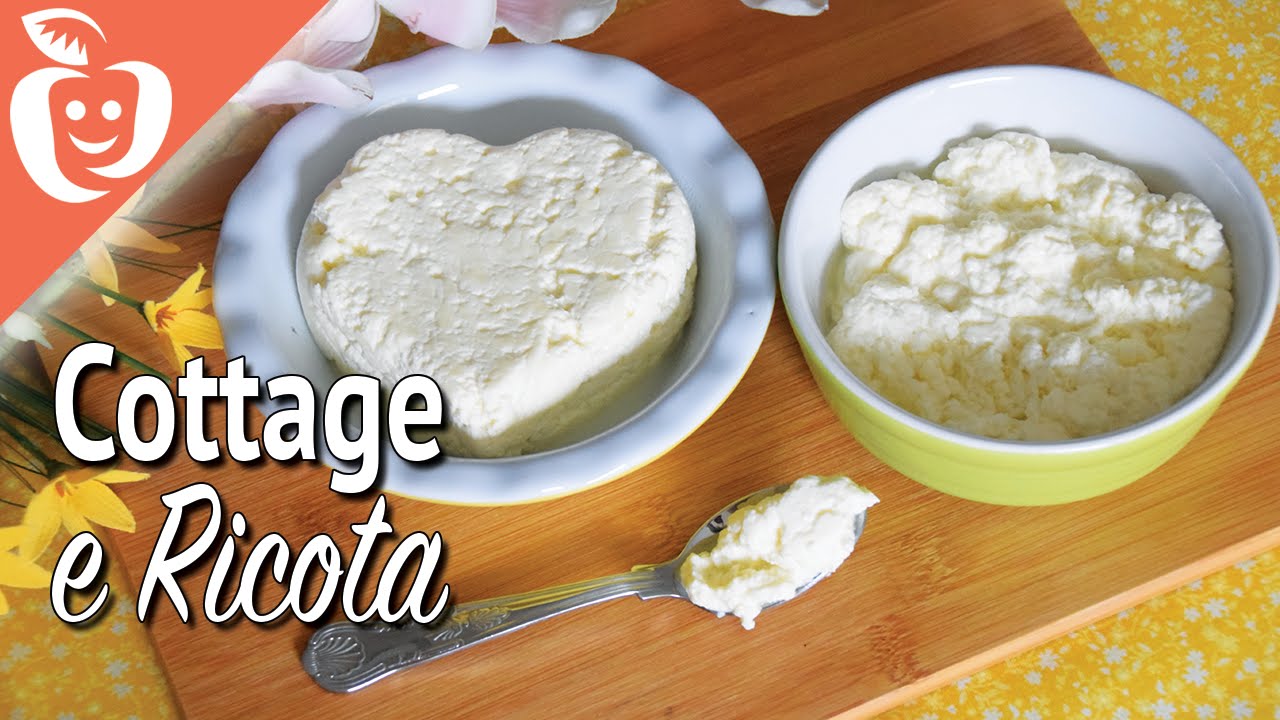 Como fazer queijo Cottage e Ricota - muito fácil