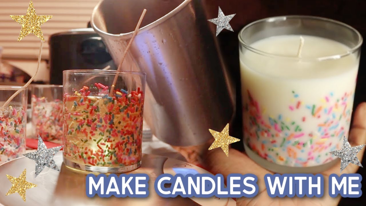 make candles with me! | birthday cake candles