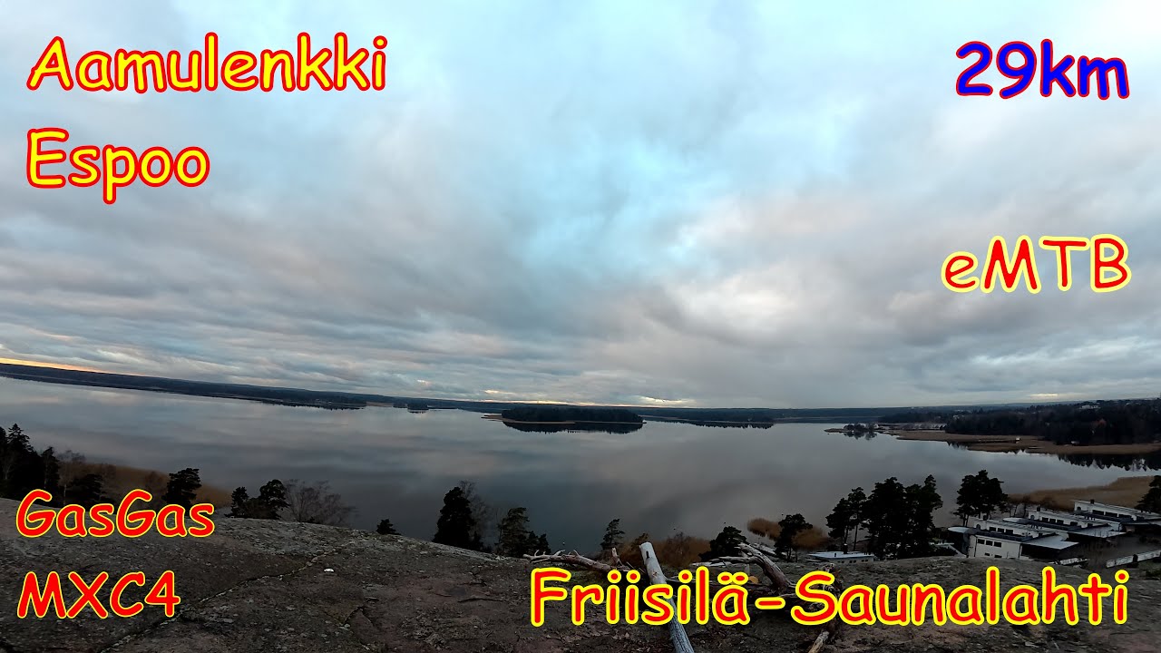 Friisilä-Saunalahti I eMTB I GasGas MXC4 I Espoo