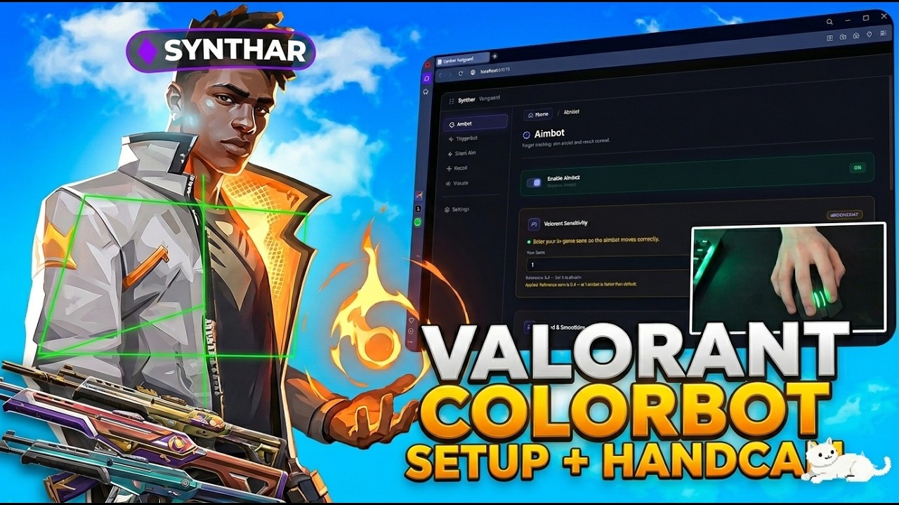[LIVE PROOF] Valorant Colorbot 2026: Undetectable & Humanized (Hand Cam) 🎯 synthar.cc