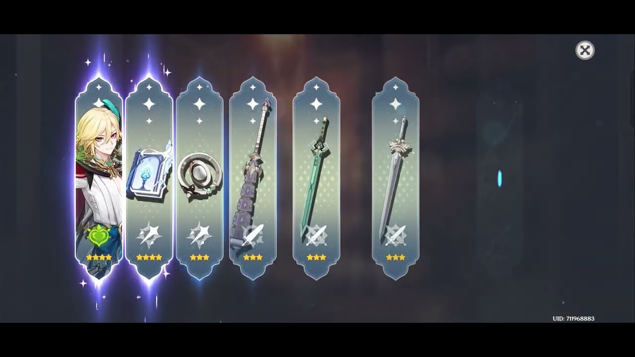 Genshin impact pulling for varka C0R1 