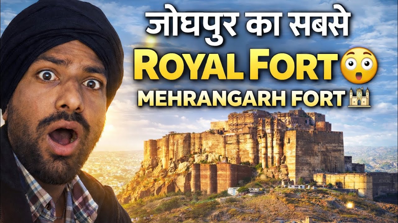 Jodhpur Ka Sabse Royal Fort 😲 | Mehrangarh Fort Full Tour