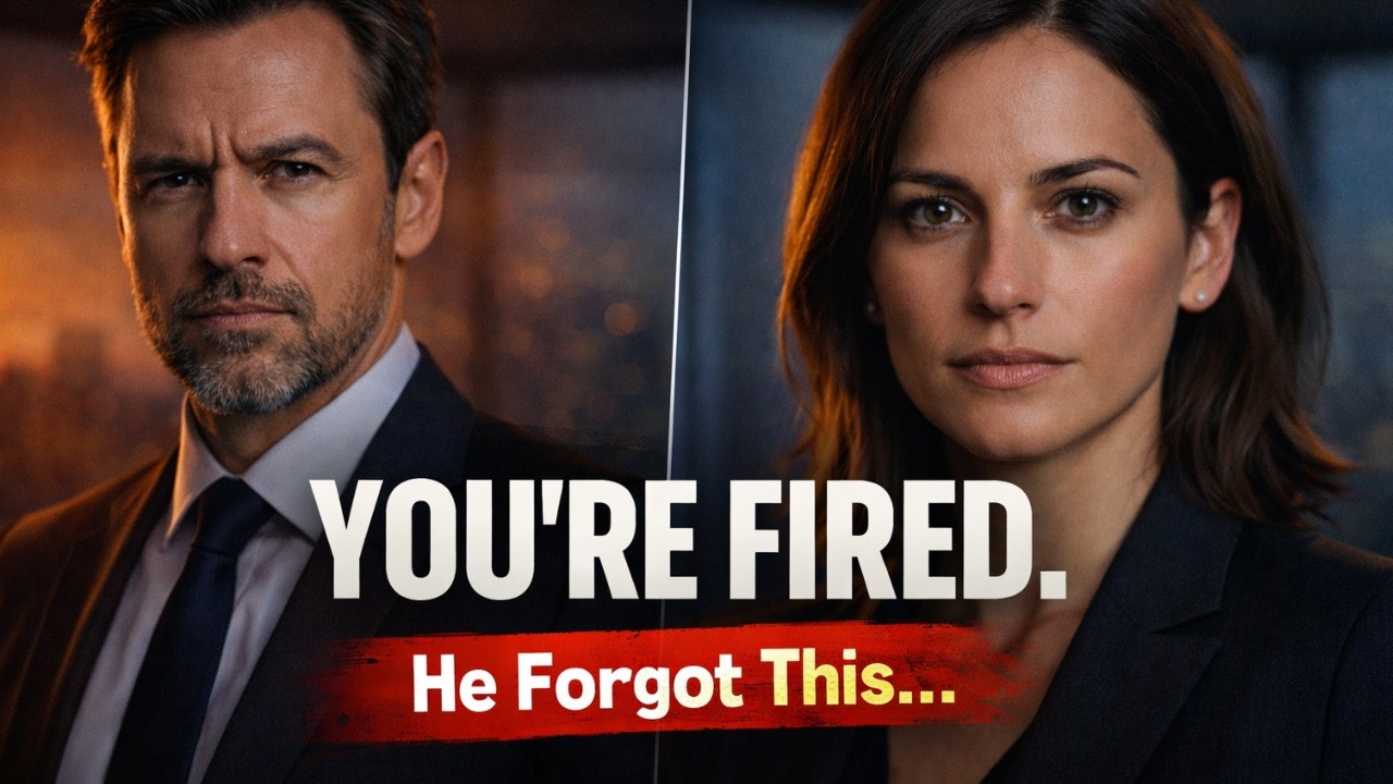 My Boss Fired Me in Front of Everyone — He Forgot
