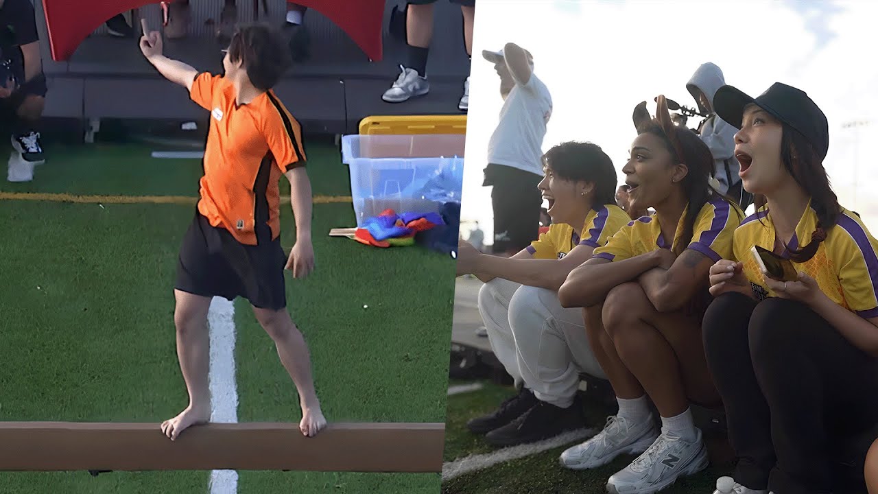 Jodi and Team Toast react to Michael Reeves's Gymnastic performance