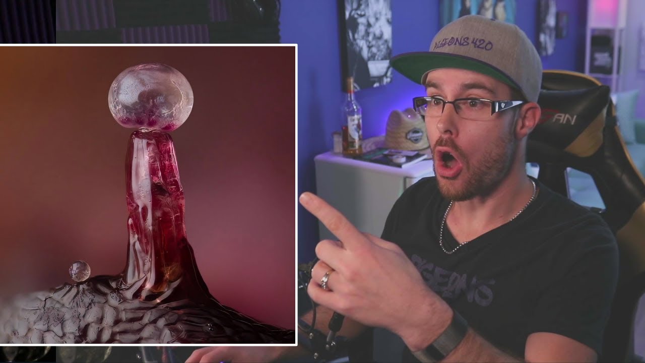 WEED Creator Reacting to CRAZY MACRO WEED PHOTOGRAPHY!