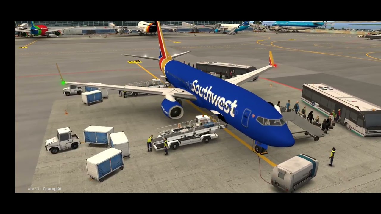 B738 ✈️ BOEING 🛩 Southwest 🛫 World of Airports 🌎 Sint Maarten Airport 🛬 #aviation #airplane #flying 