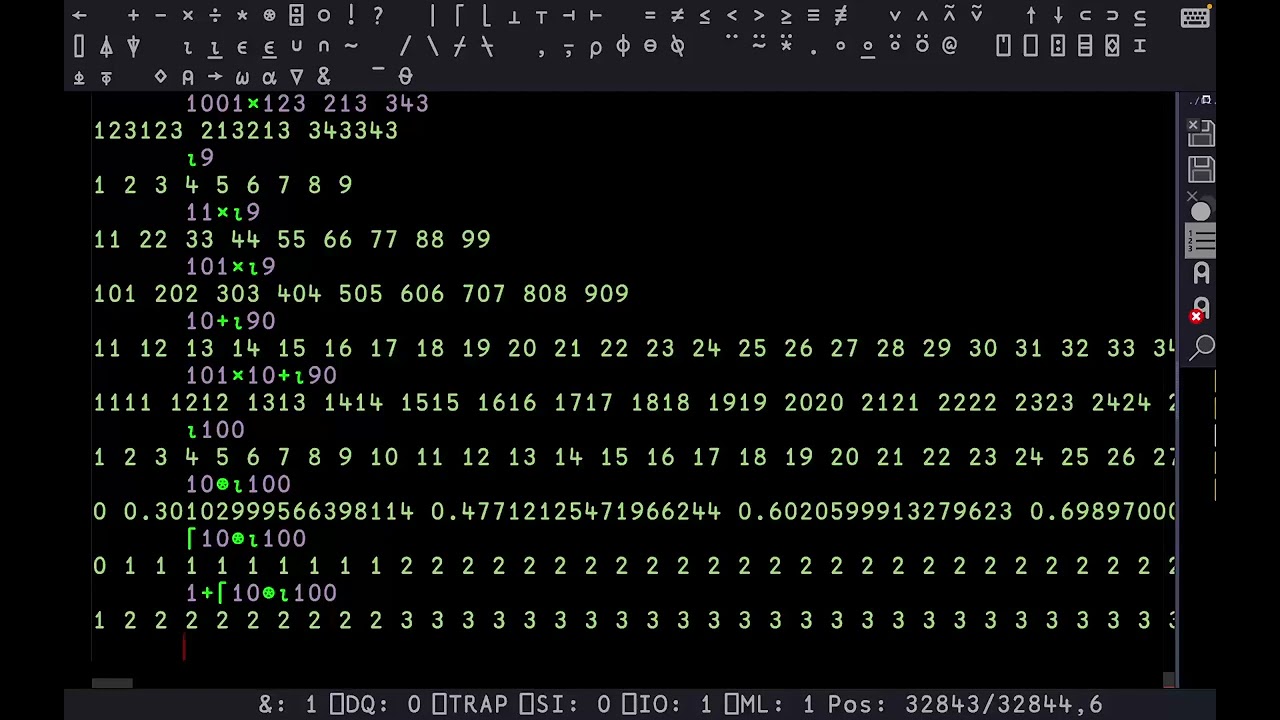 Advent of Code 2025 - Day 2 - Dyalog APL