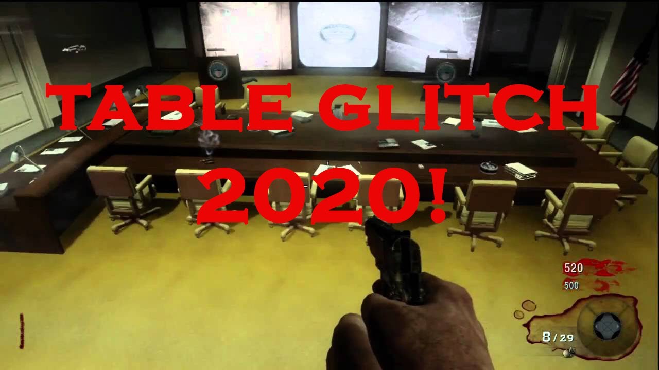 Black ops zombies FIVE, how to do a table glitch in 3 steps!