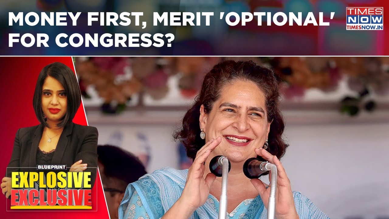BJP Targets Congress Over &lsquo;Money For Ticket&rsquo; Allegations; Money First, Merit 'Optional'? | Blueprint