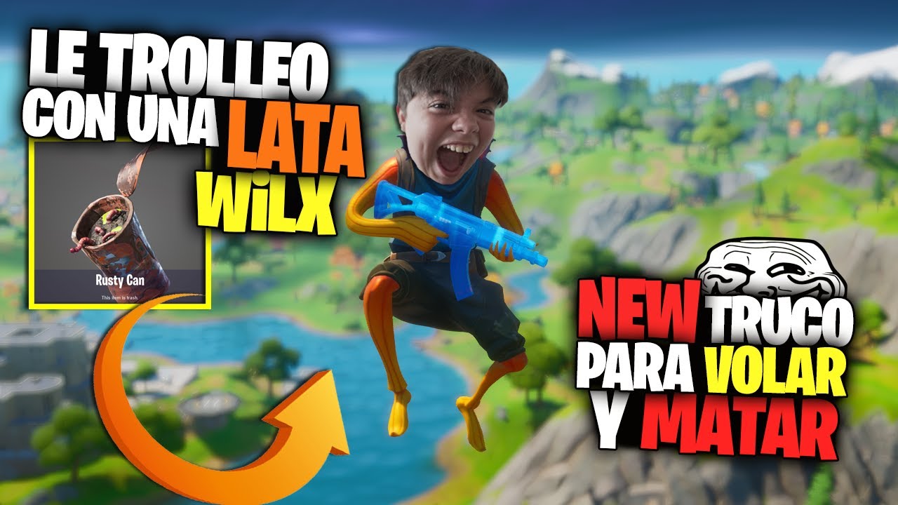 TROLLEO a WILX con un TRUCO SECRETO de FORTNITE! 🤬