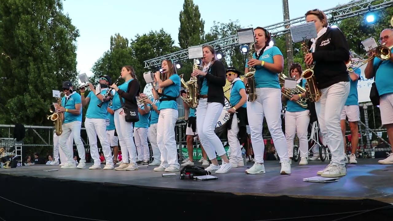La Banda de Combronde (63) - 6e Nuit des Bandas (2024) Chasseneuil (16) - J'Irais Où Tu Iras