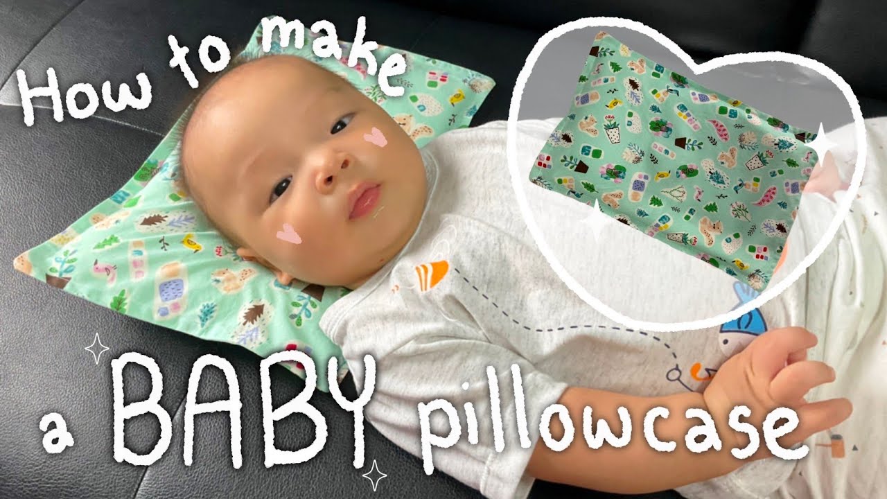DIY Easy ✂️ How to make a baby pillowcase ❤️Easy Sewing Tutorial l SARAPAT CRAFT