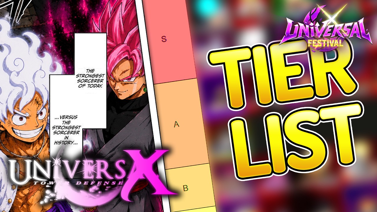 Ranking ALL Universal Festival Units In Universal Tower Defense X!! (UPDATE 3.0 P2 Meta Tier List)