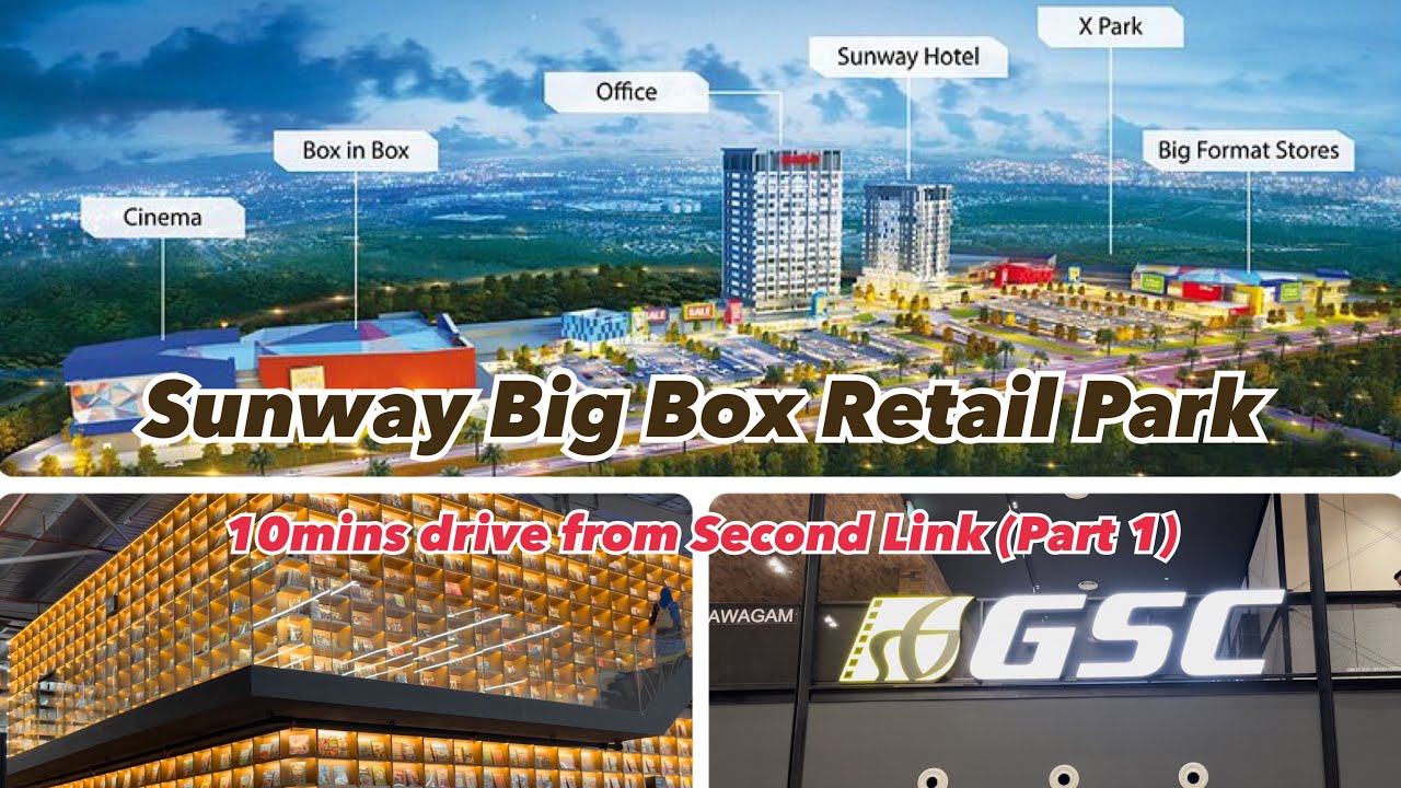 Sunway Big Box Retail Park | Hidden Mall Just 10mins Drive From Second Link (Part 1)