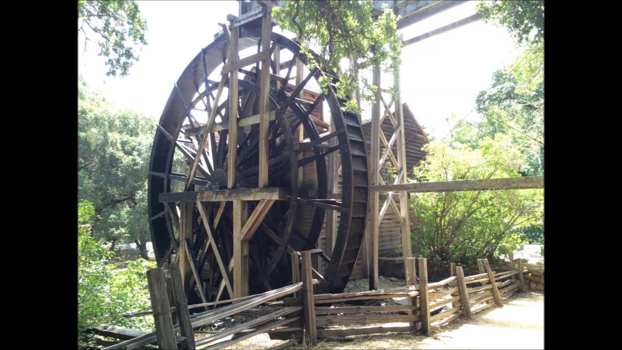 Historical Bale Grist Mill - Built 1846