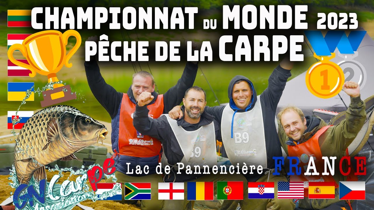 Championnat du Monde de pêche de la Carpe 2023 - Lac de Pannecière