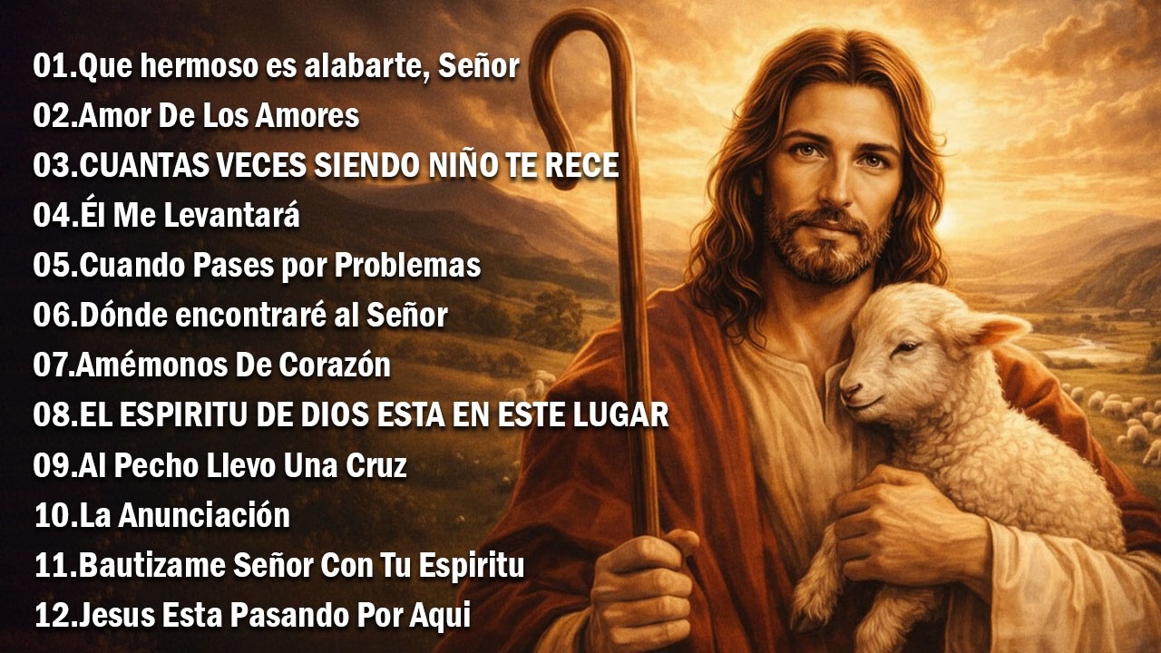 ALABANZAS CATÓLICAS QUE ALIVIAN EL ESTRÉS Y LA ANSIEDAD 🙏🏻🙏🏻TOP 100 MÚSICA CATÓLICA 2026