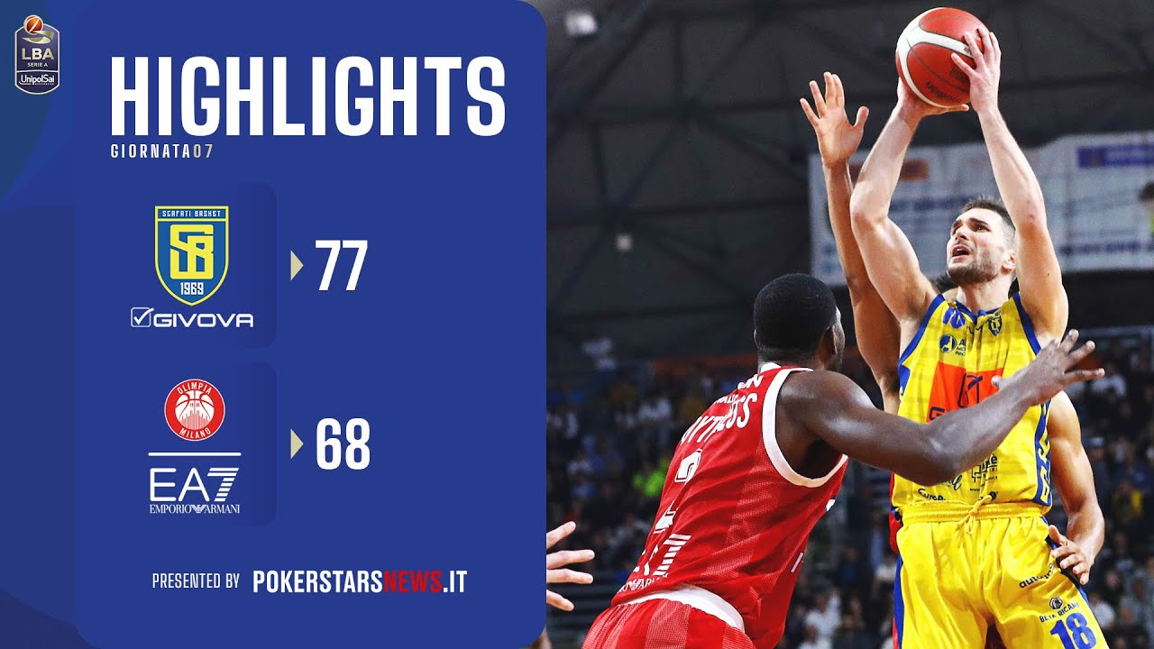 Givova Scafati Basket - EA7 Emporio Armani Milano | Serie A UnipolSai 2023/24