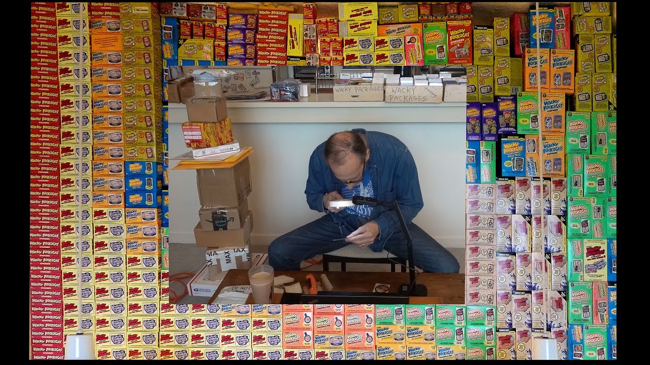 Wacky Packages Vintage Box Opening Special 1973 Childhood Collections. High Grade Surprises, Extras.