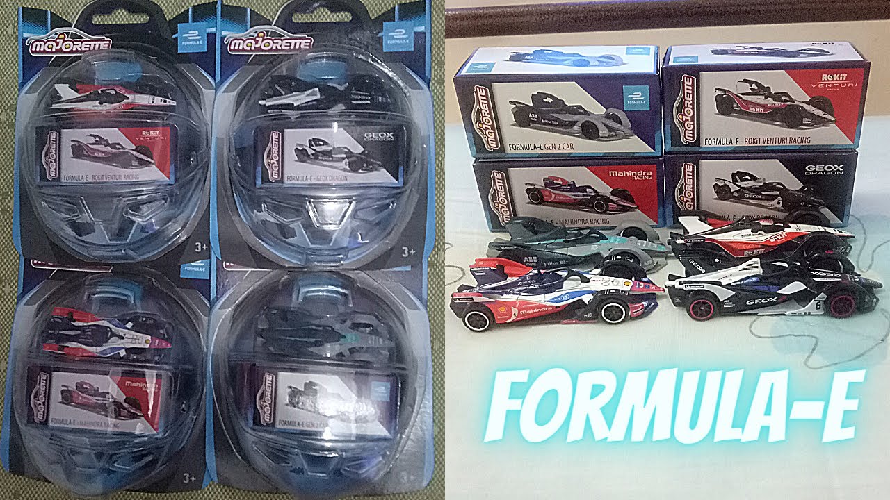 Majorette Formula-E Deluxe Gen 2 Cars