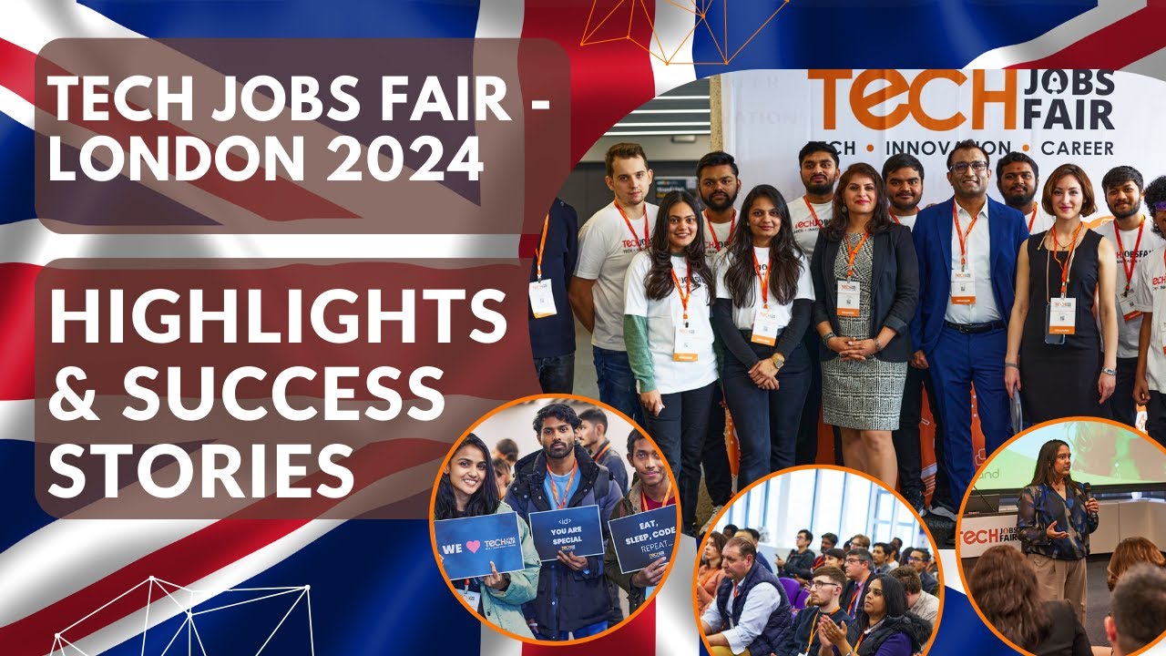 Hiring & Branding Event: Tech Jobs Fair - London 2024 Recap | Highlights & Insights | Job Fair in UK