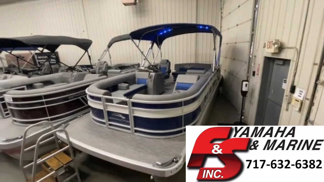 NEW 2021 Bennington 22 LSB Pontoon Boat @ F & S Yamaha