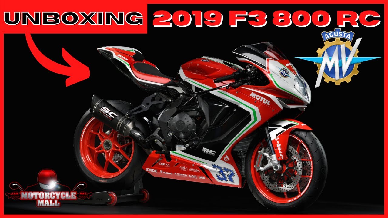 2019 MV Agusta F3 800 RC | Unboxing