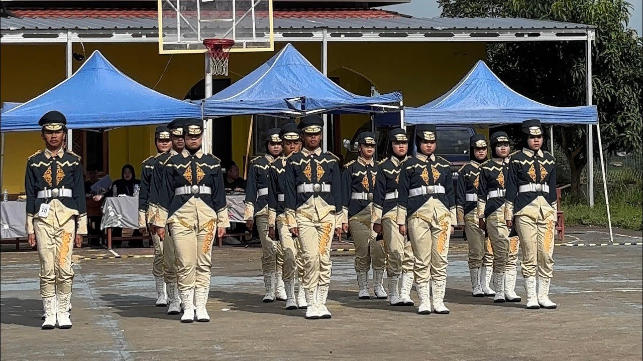PASKIBRA SMAN 2 CIKAMPEK PASUKAN B at LKBB SURYA KENCANA 2 | BARRACUDA