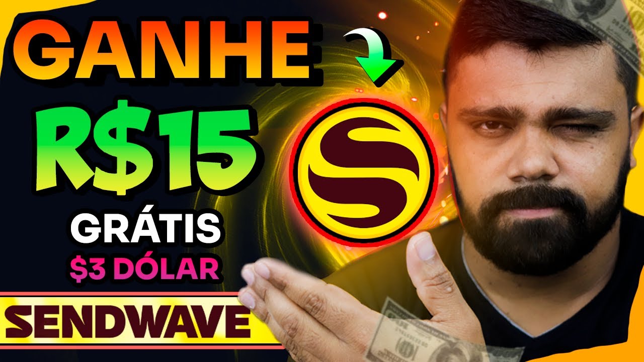 URGENTE! PROMOÇÃO GANHE R$15 REAIS GRÁTIS $3 DÓLAR ( Sendwave ) TUTORIAL COMPLETO!