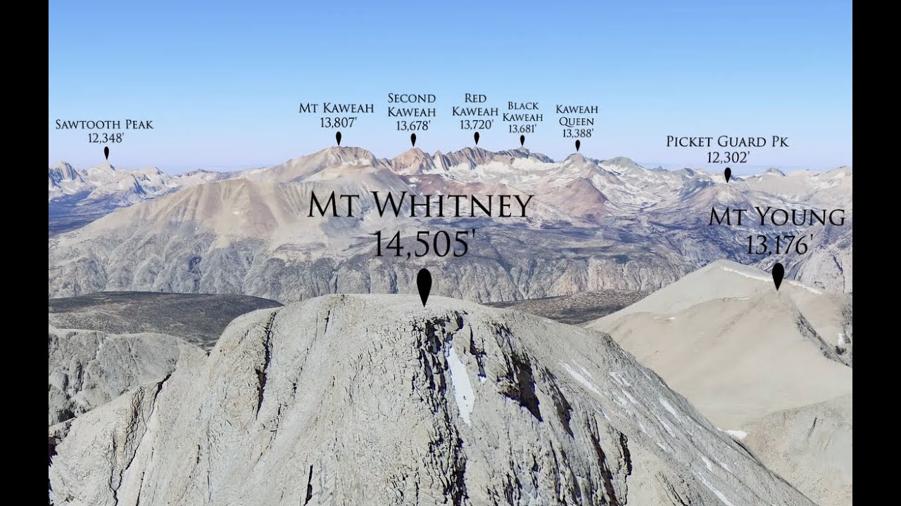 America's Most Epic 14er Hike! Mt. Whitney, California!
