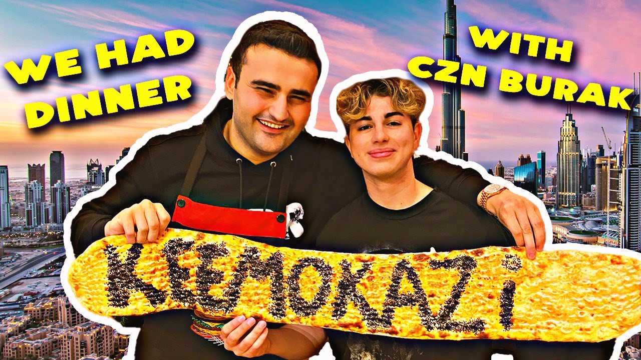 CZN BURAK COOKS US DINNER!!