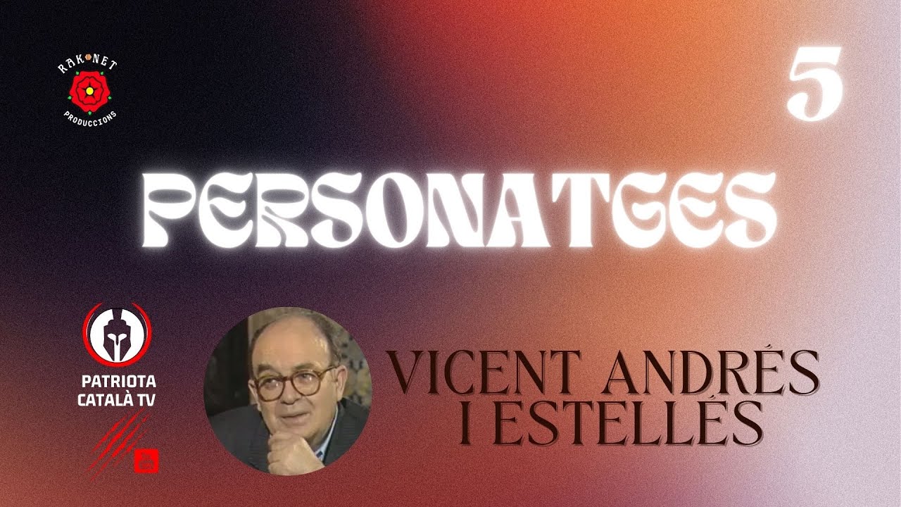 Personatges (5) Montserrat Roig + Vicent Andrés i Estellés