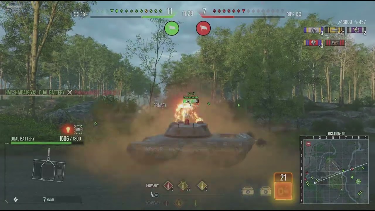 World of Tanks console: This tank is amaz-balls. Dual battery