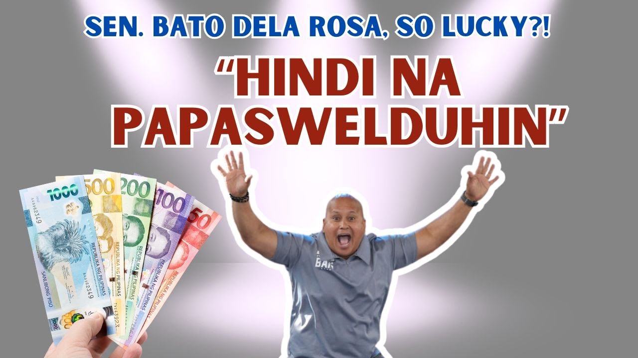 SEN. BATO SO LUCKY?!  DI NA  DAW PAPASWELDUHIN