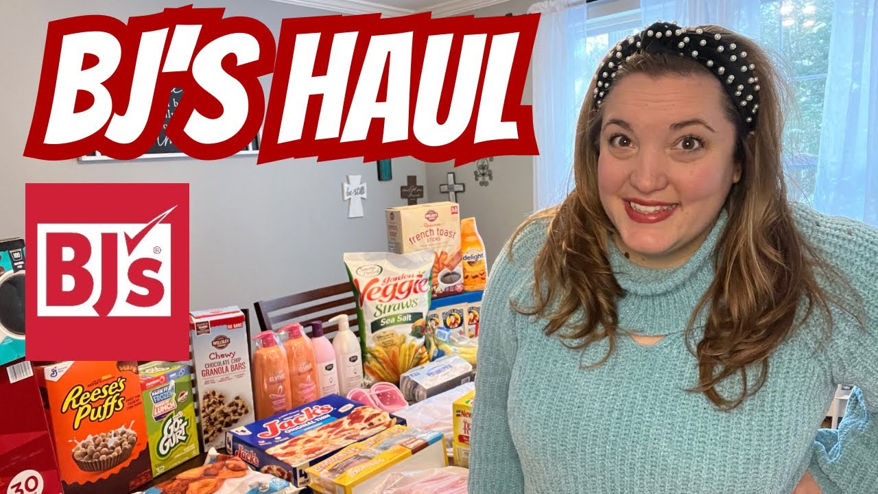 BJ's $350 January 2024 Stock Up Haul | HUGE GROCERY HAUL
