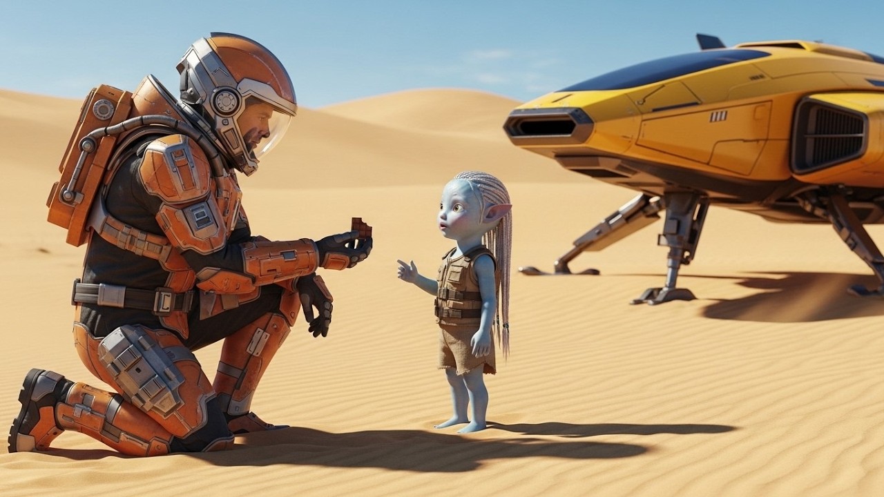 He Shared His Last Meal With a Lost Alien Girl… What Happened Next Left Everyone Speechless