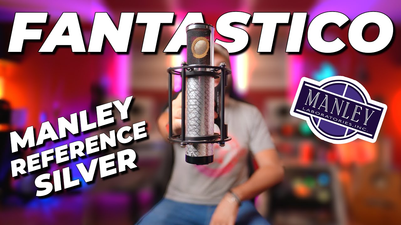 IL Microfono da Studio DEFINITIVO per TUTTO! Manley Reference Silver | LuckyMusic.com