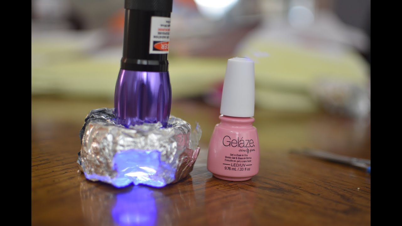 $8 Portable DIY UV/LED Gel Nail light
