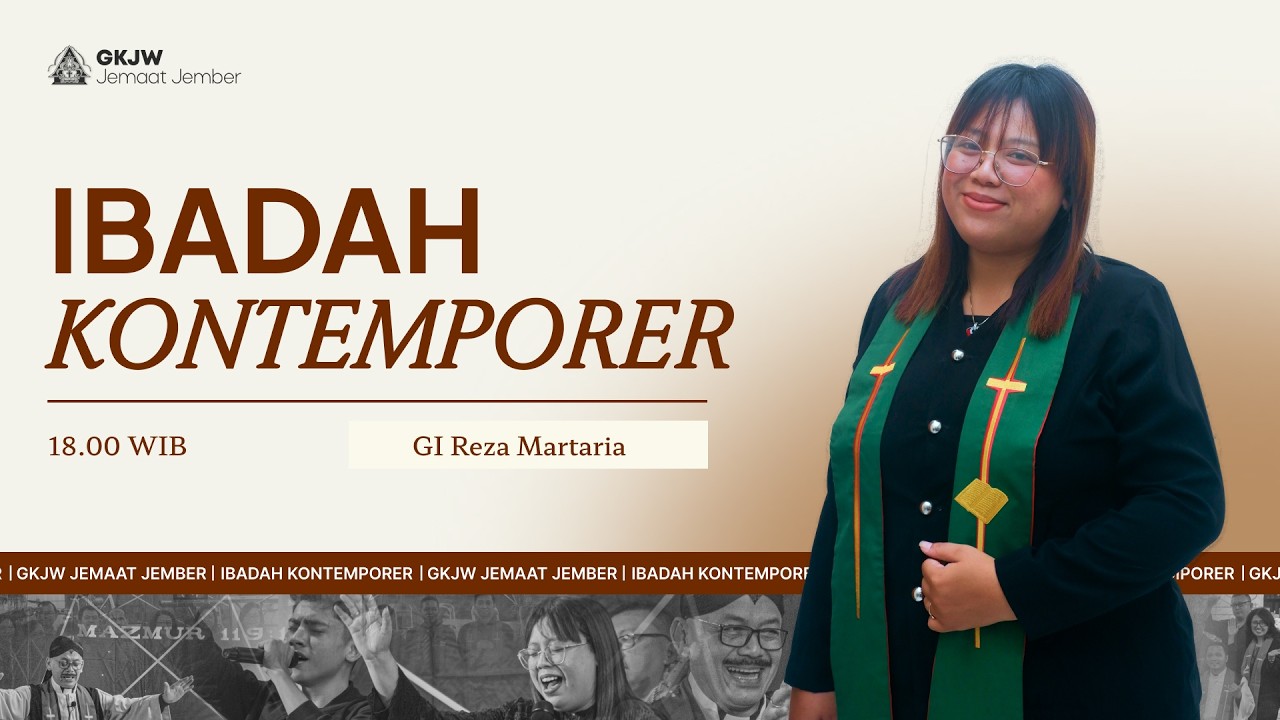 Ibadah Kontemporer GKJW Jember | Minggu, 22 Februari 2026