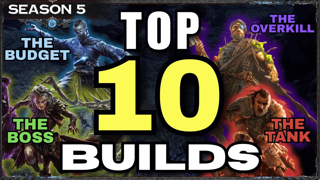 ТОП-10 БИЛДОВ PoE 2 ДЛЯ PATH OF EXILE: RETURN OF THE ANCIENTS - Билды PoE 2 #pathofexile2
