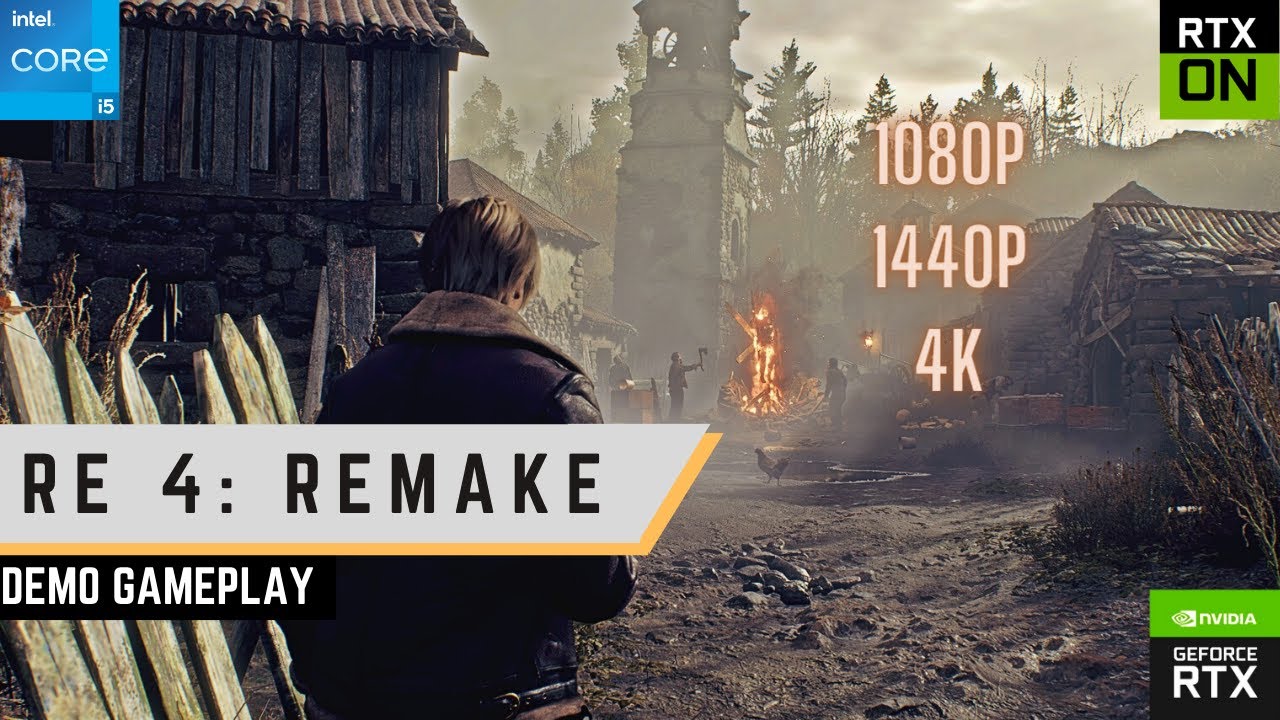 Resident Evil 4: Remake | 11400F + RTX 3070 8GB | 16GB | 1080p 1440p 4K