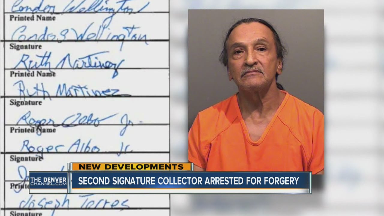 Man arrested in forged signature scheme