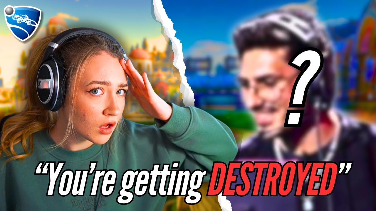 This YouTuber Thinks He's BETTER Than Me at Rocket League...
