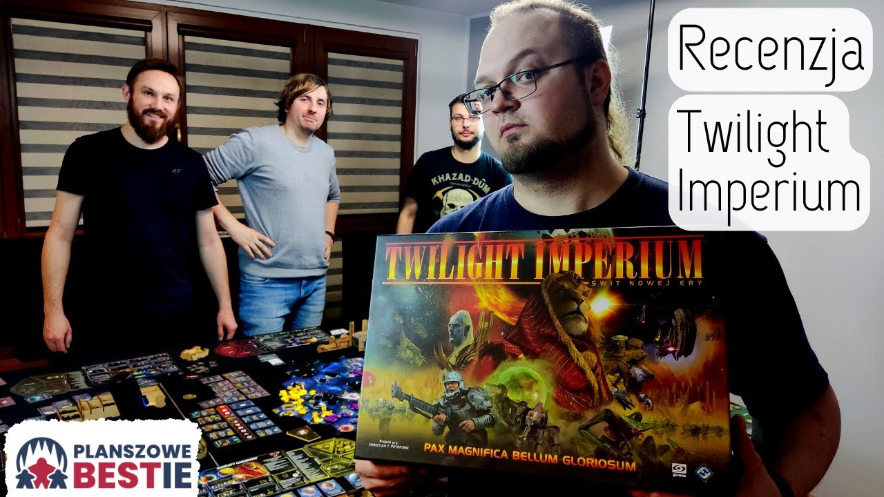 Planszowe Bestie #142 - Twilight Imperium - 4 edycja - Recenzja - Podsumowanie gry - 28.01.2023